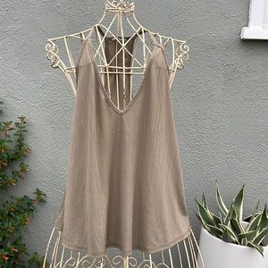 Free People ~ Sage Green Tank Top